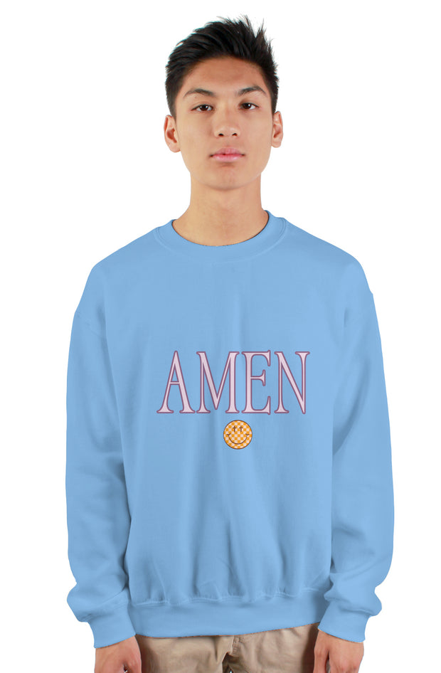 The Collin’s Kids - Amen -gildan heavy crewneck sweatshirt