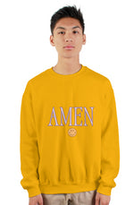 The Collin’s Kid - Amen -gildan heavy crewneck sweatshirt