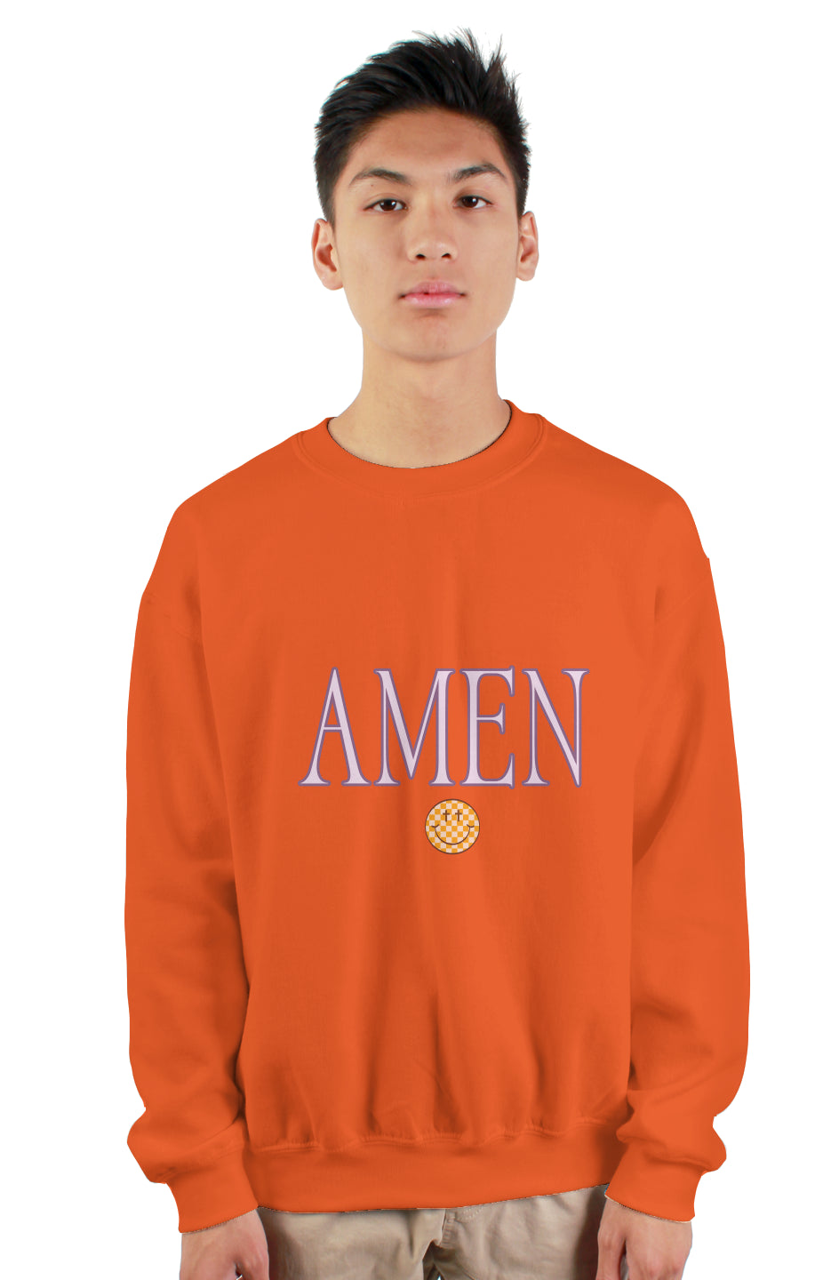 The Collin’s Kid - Amen -gildan heavy crewneck sweatshirt