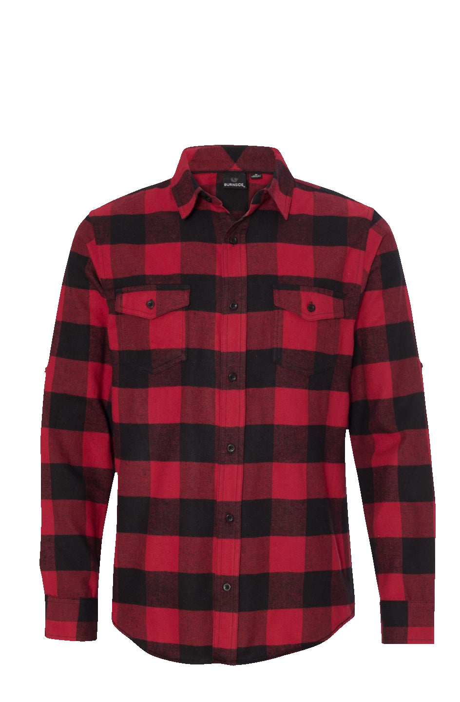 The Bradley Bunch - Long Sleeve Flannel Red And Black