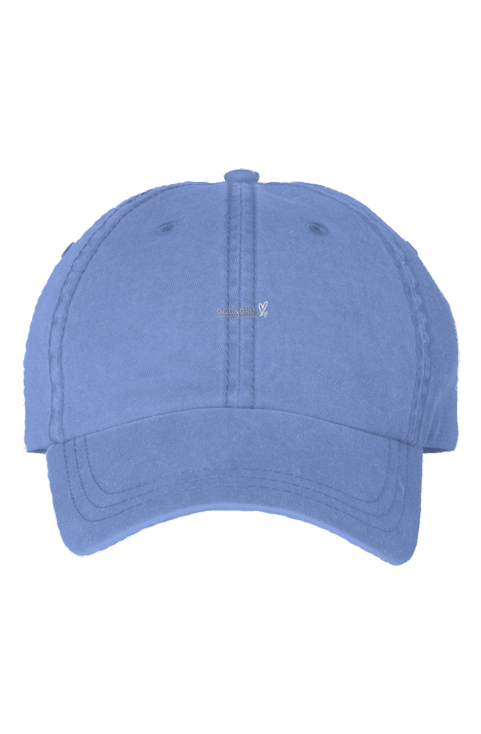 GOD. Grit. Empowered mom summitPigment Dyed Cap