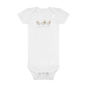 Silly Bunny, Easter is About the Lamb - Baby Short Sleeve Onesie®