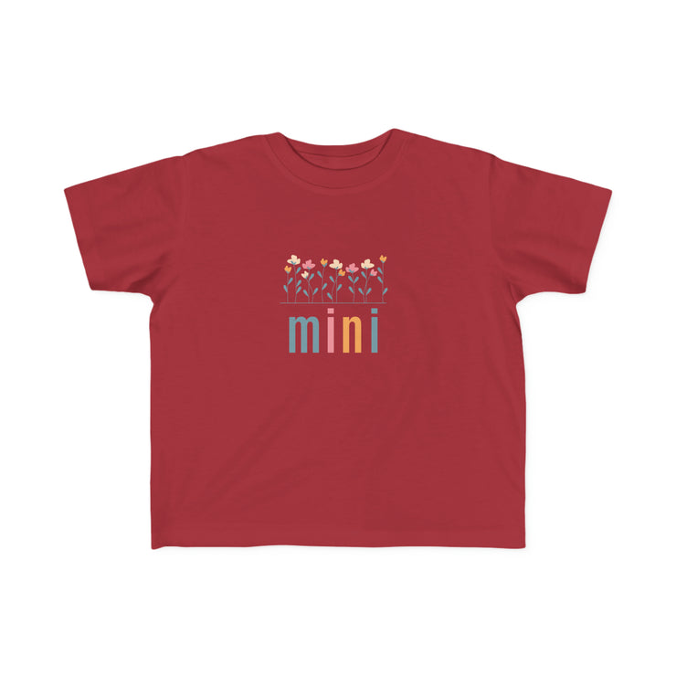 Flower Power - Mini - Toddler's Fine Jersey Tee