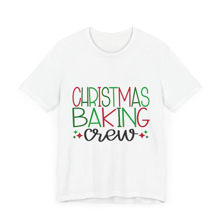 CHRISTMAS BAKING CREW Unisex Jersey Short Sleeve Tee