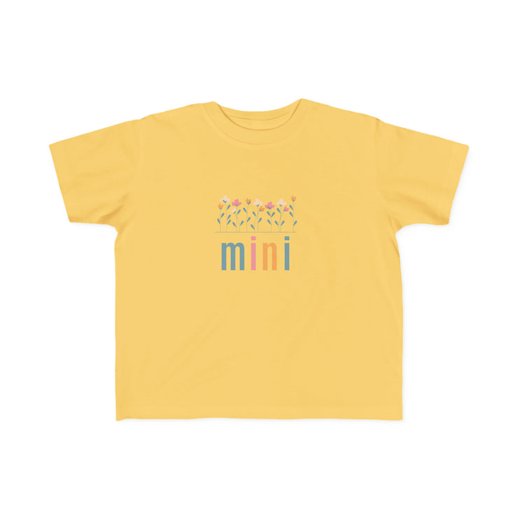 Flower Power - Mini - Toddler's Fine Jersey Tee