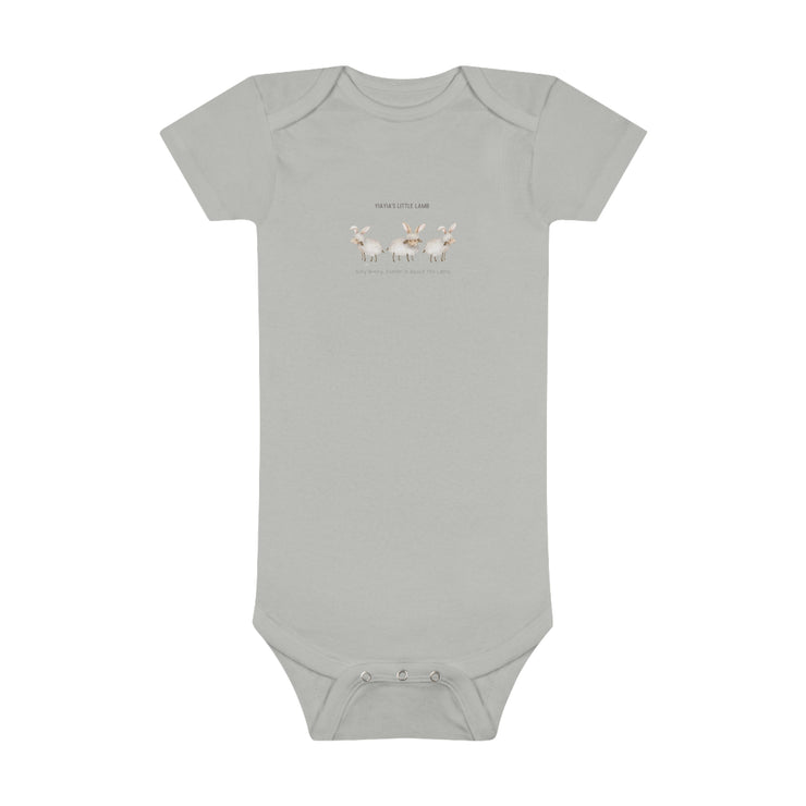 YIAYIAS Little Lamb - Baby Short Sleeve Onesie®