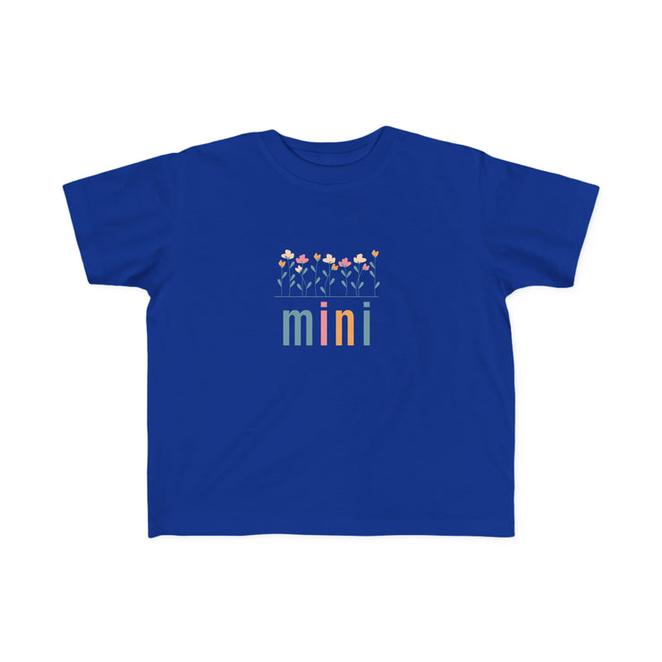 Flower Power - Mini - Toddler's Fine Jersey Tee