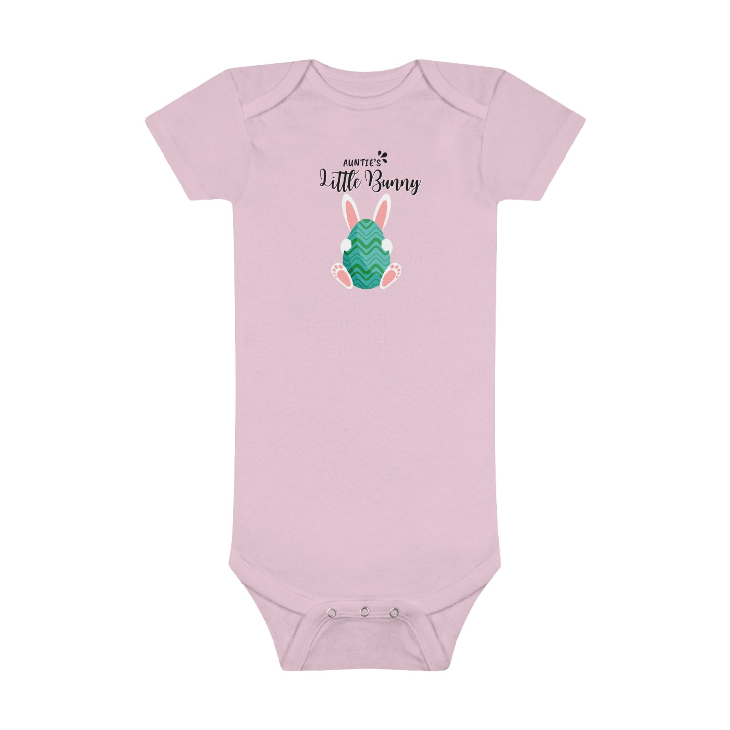 Aunties Little Bunny Baby Short Sleeve Onesie®