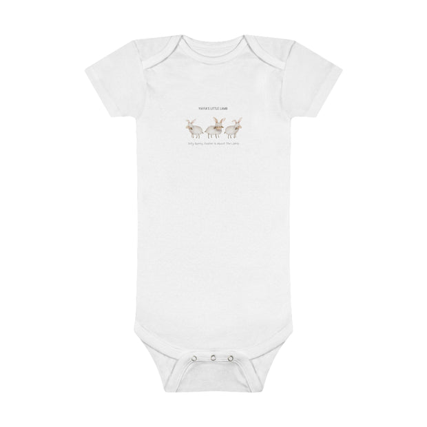 YIAYIAS Little Lamb - Baby Short Sleeve Onesie®