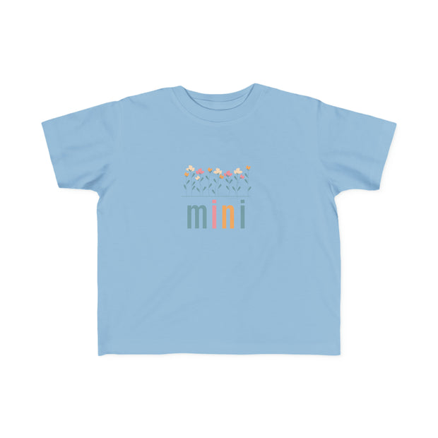 Flower Power - Mini - Toddler's Fine Jersey Tee