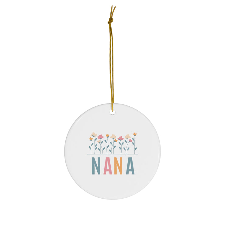 NANA Ceramic Ornament, 4 Shapes