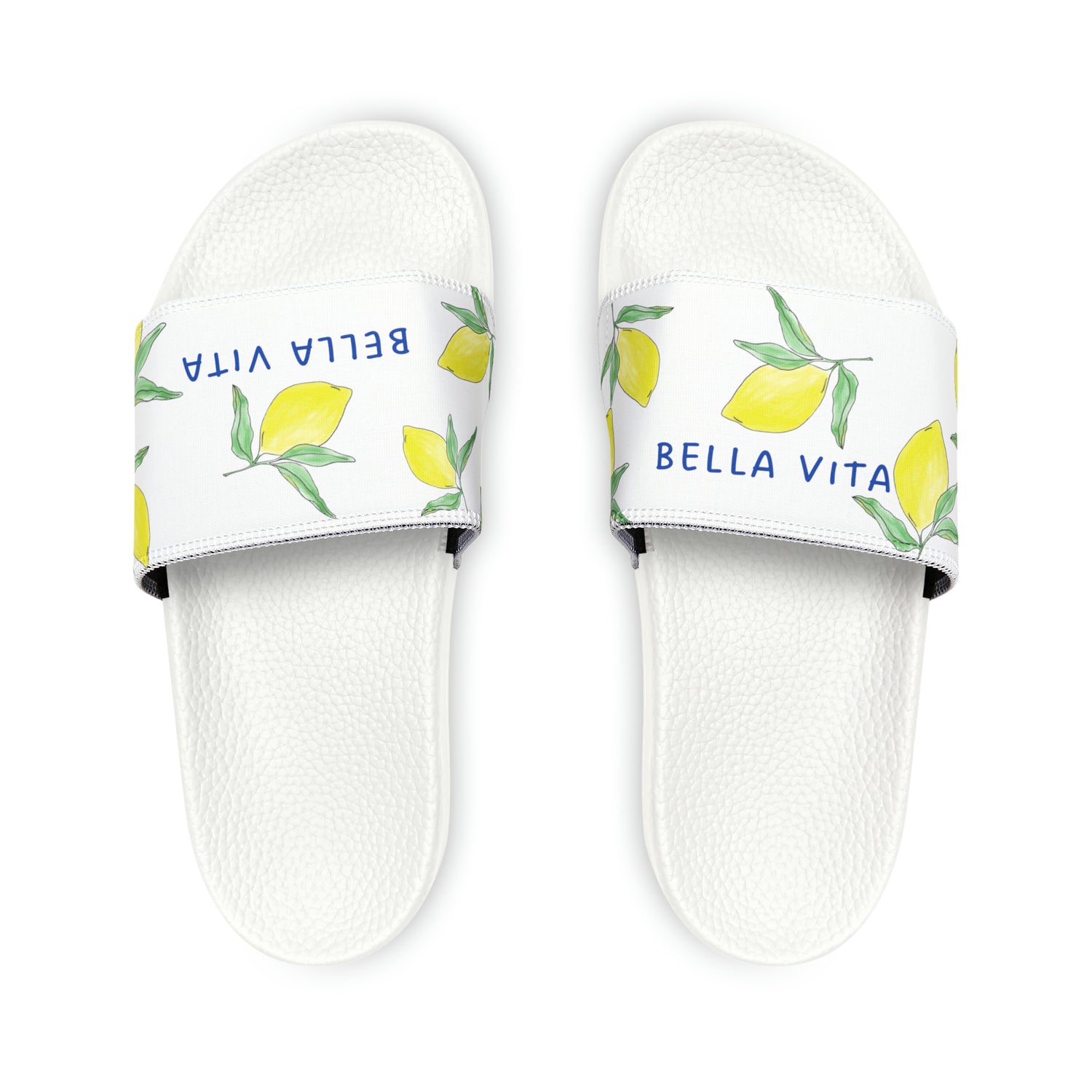 Bella Vita - Lemon - Women's PU Slide Sandals