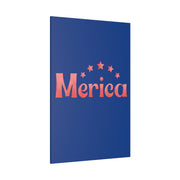 Red, White, And Blue - 4th of July - Merica - Matte Canvas, Stretched, 0.75"