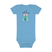 Papas little bunny Easter Baby Short Sleeve Onesie®