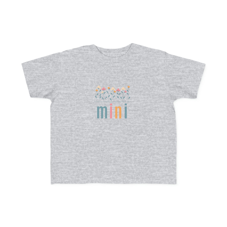 Flower Power - Mini - Toddler's Fine Jersey Tee