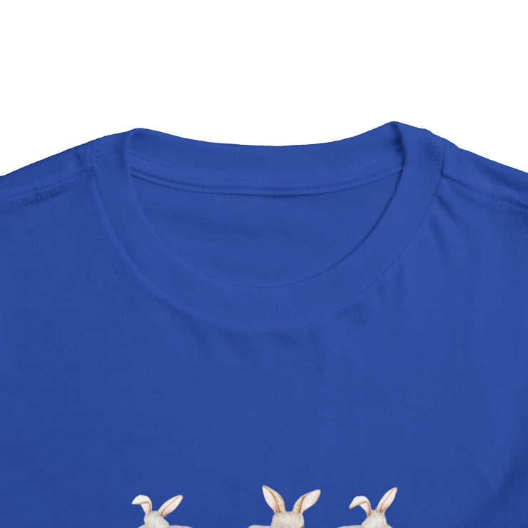 Silly Bunny, Easter is About The Lamb - Toddler Short Sleeve Tee