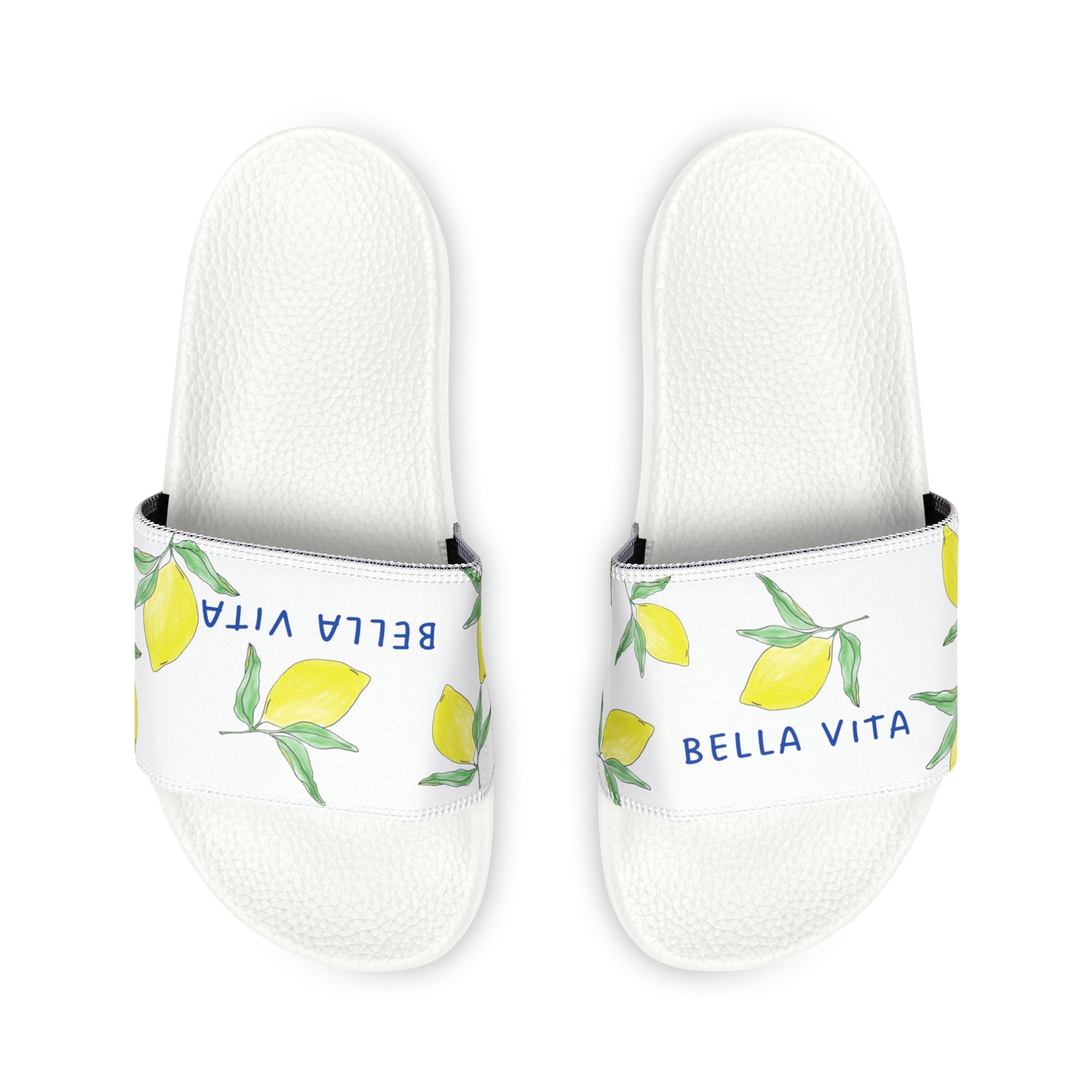 Bella Vita - Lemon - Women's PU Slide Sandals