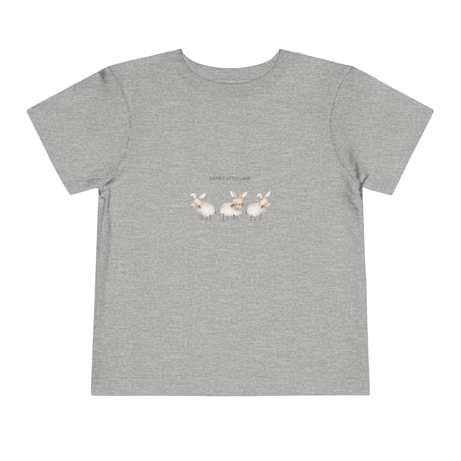 Copy of Yiayias little lamb - Easter - Toddler Short Sleeve Tee