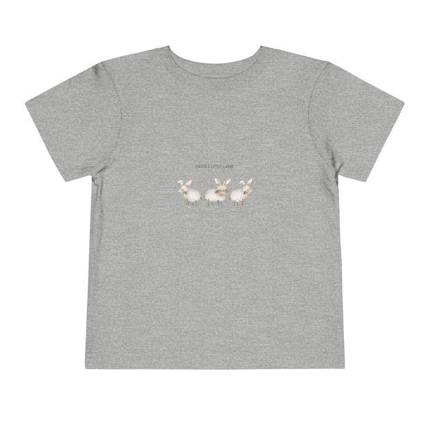 Copy of Yiayias little lamb - Easter - Toddler Short Sleeve Tee