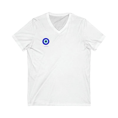 Matching EVIL EYE I am Protected ADULT Unisex Jersey Short Sleeve V-Neck Tee