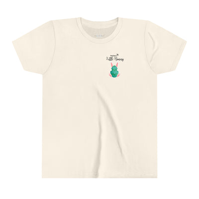 Paupaus Little Bunny Easter Youth Short Sleeve Tee