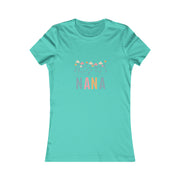 NANA Flower Power Matching Mini, Auntie, Grandma, Mimi Women's Favorite Tee