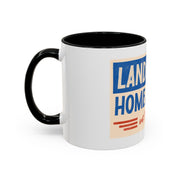 Red, White, And Blue - 4th of July - Land of the Free Home of the Brave - Coffee Mug (11, 15oz)