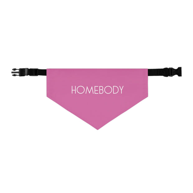 HOMEBODY - Pink Pet Bandana Collar