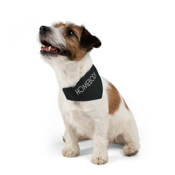 HOMEBODY - Black Pet Bandana Collar