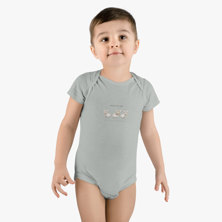 YIAYIAS Little Lamb - Baby Short Sleeve Onesie®