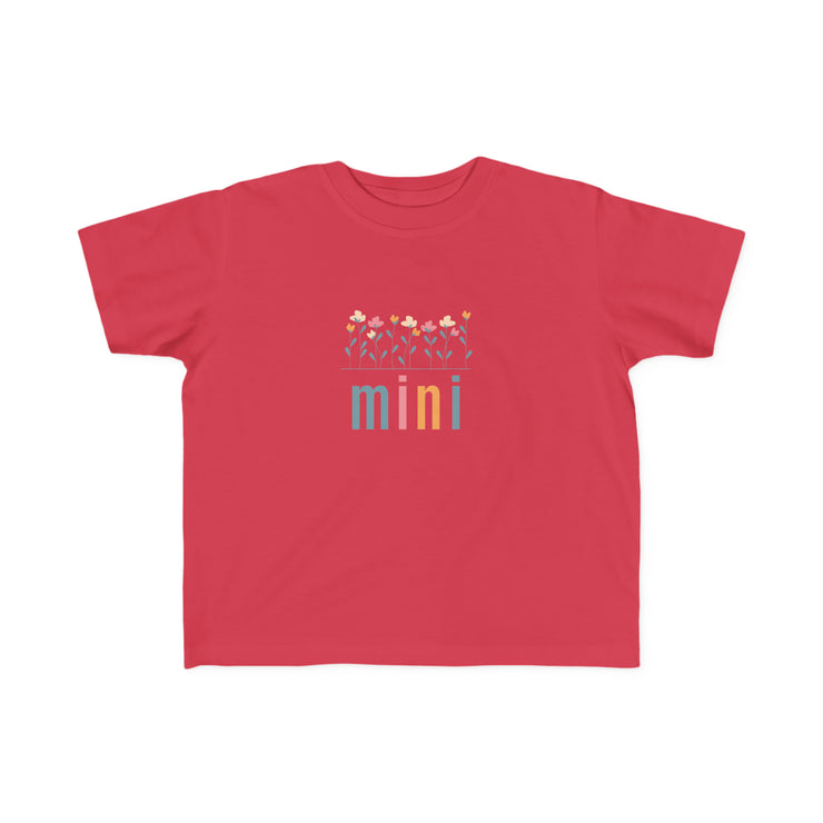 Flower Power - Mini - Toddler's Fine Jersey Tee