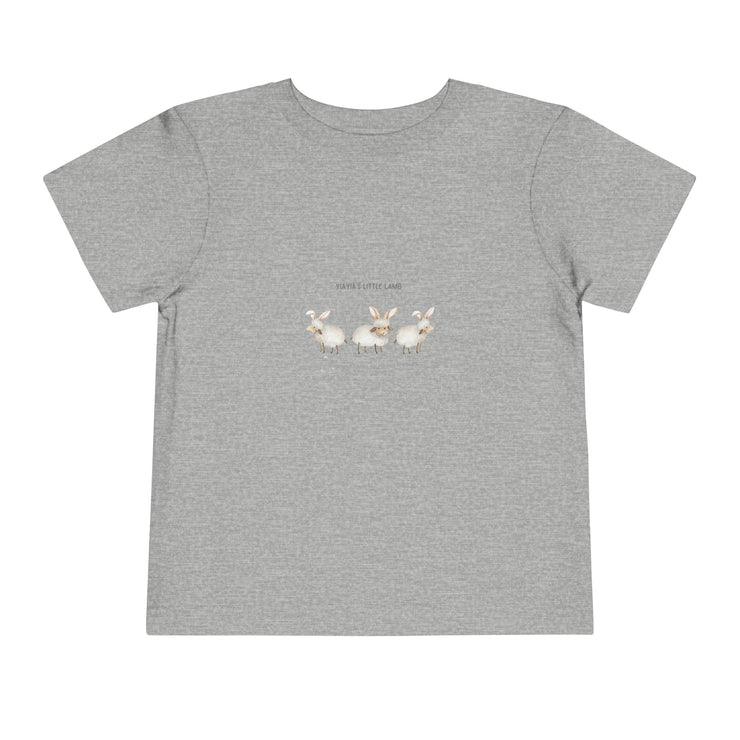 Yiayias little lamb - Easter - Toddler Short Sleeve Tee