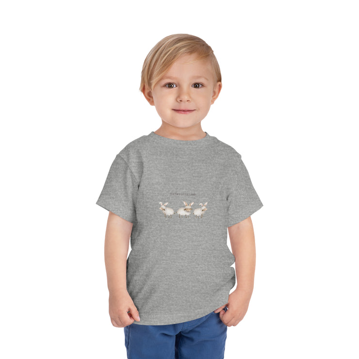 Copy of Yiayias little lamb - Easter - Toddler Short Sleeve Tee