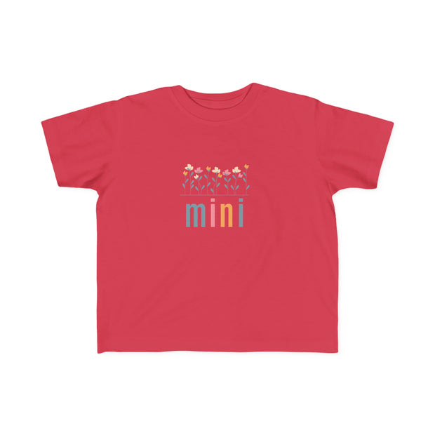 Flower Power - Mini - Toddler's Fine Jersey Tee