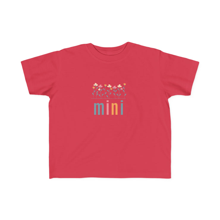 Flower Power - Mini - Toddler's Fine Jersey Tee