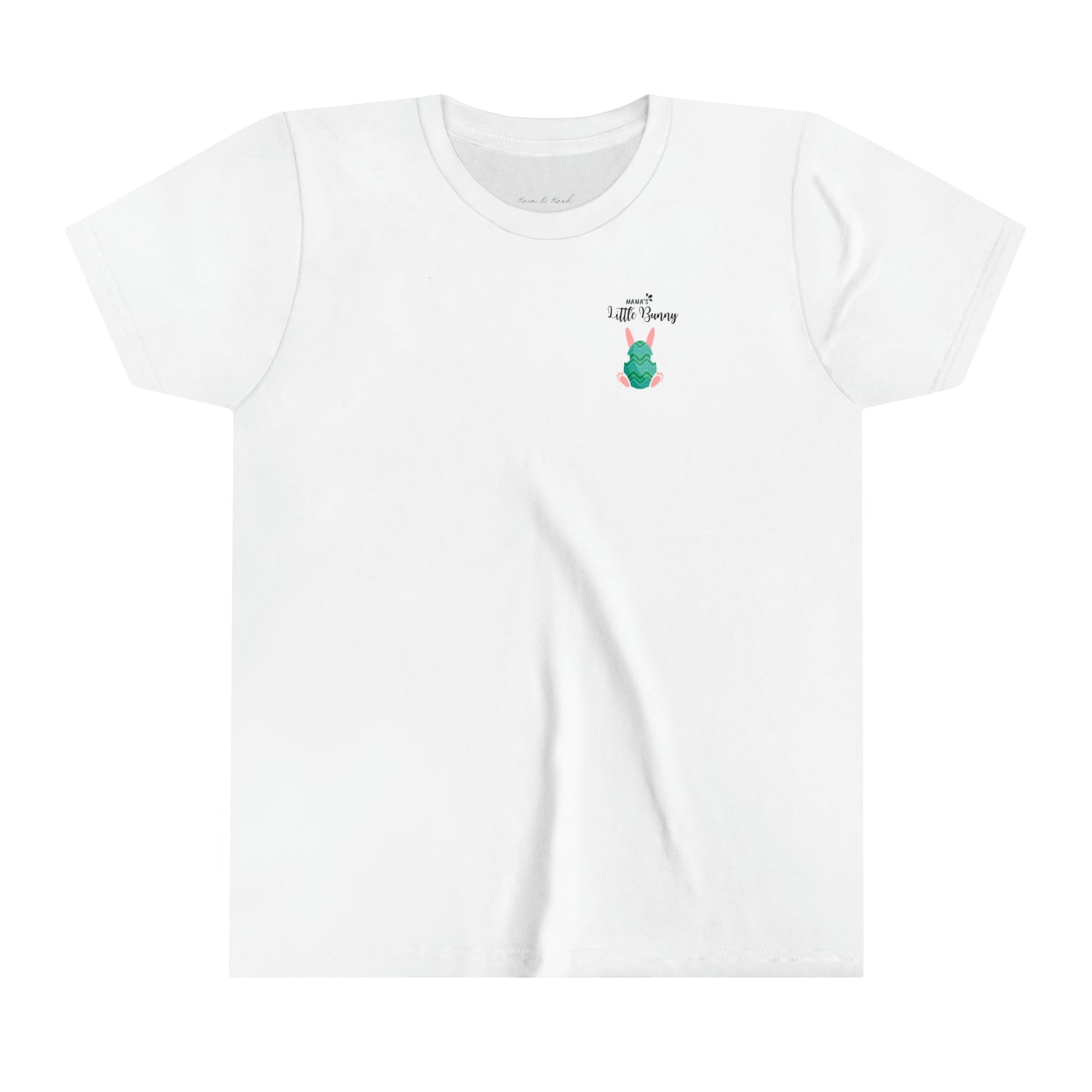 Mamas Little Bunny Easter Youth Short Sleeve Tee