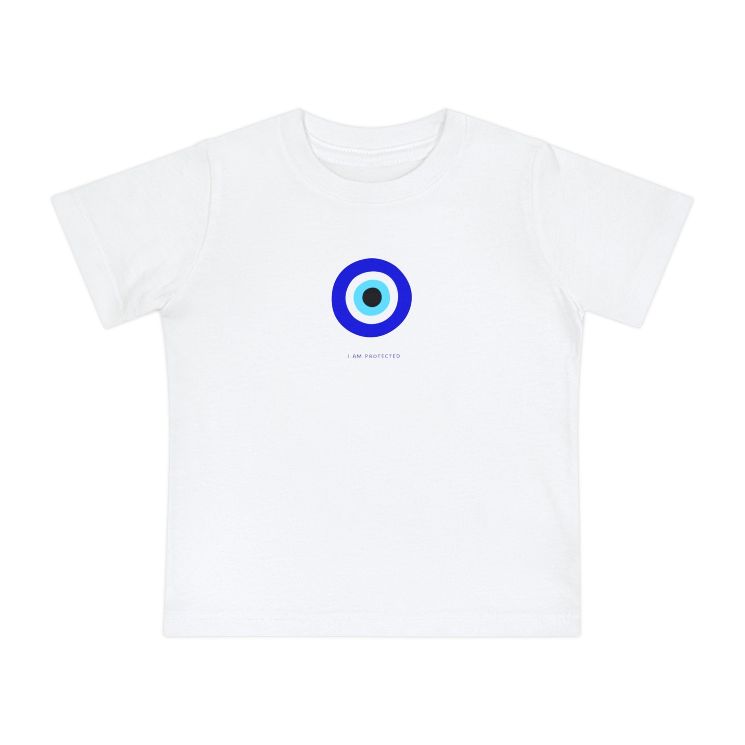 I am protected - evil eye - Baby Short Sleeve T-Shirt