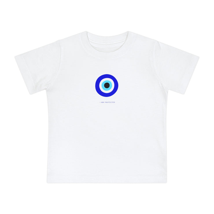 I am protected - evil eye - Baby Short Sleeve T-Shirt