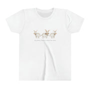 Silly Bunny, Easter is About The Lamb - Youth Short Sleeve Tee