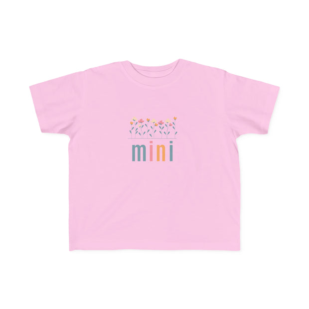 Flower Power - Mini - Toddler's Fine Jersey Tee