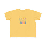 Flower Power - Mini - Toddler's Fine Jersey Tee