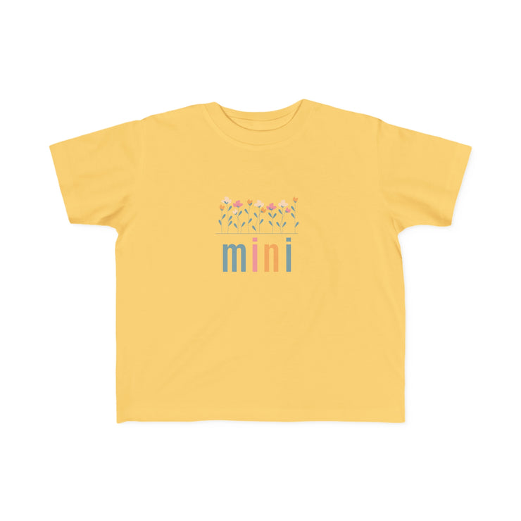 Flower Power - Mini - Toddler's Fine Jersey Tee