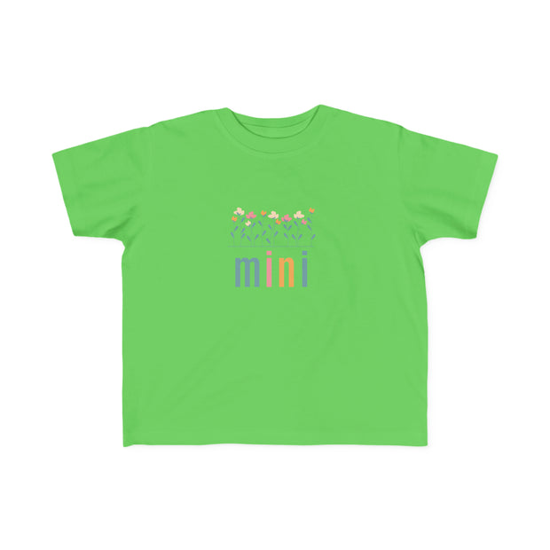 Flower Power - Mini - Toddler's Fine Jersey Tee