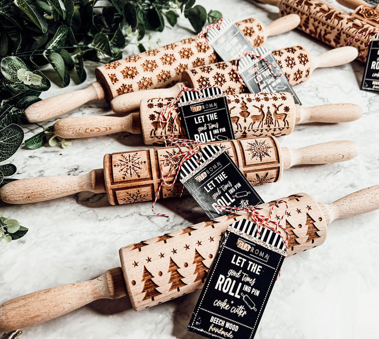 Christmas Rolling Pin Set