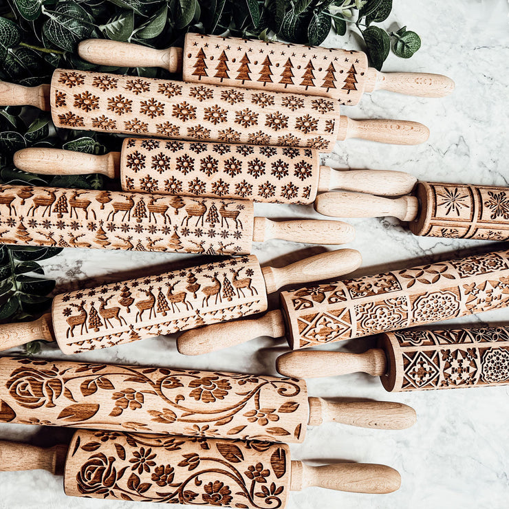 Courtly Check Rolling Pin