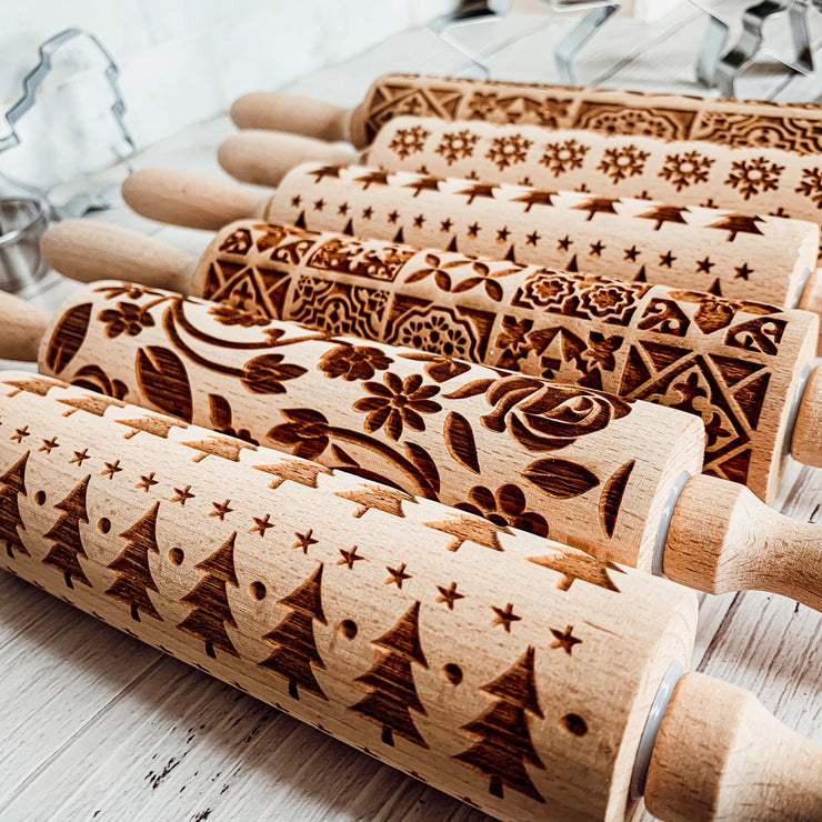 Courtly Check Rolling Pin