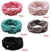 New Fashion baby girl headband Dot Cross Children