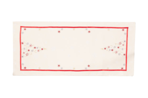 XD18908 Festive Christmas Tree Table Runner