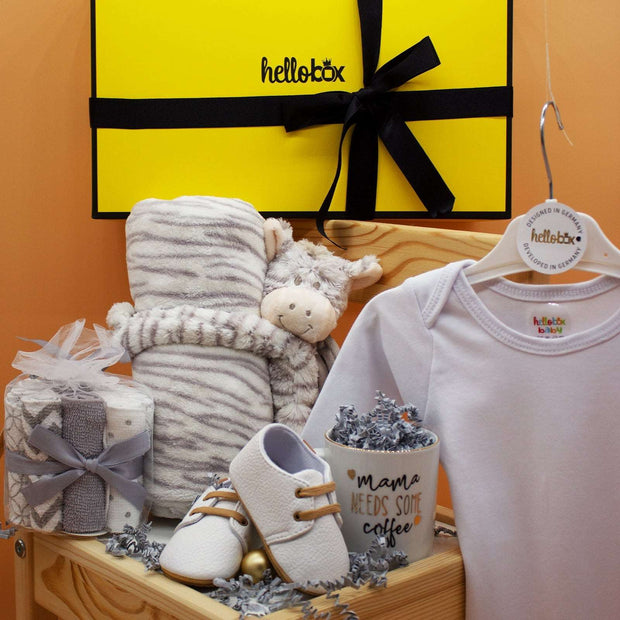 Hellobox Baby Geschenke zur Taufe , Neugeborene geschenkset mit