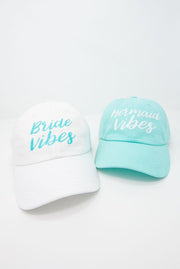 Mermaid Vibes | Bride Vibes - Bachelorette Party Dad Hats